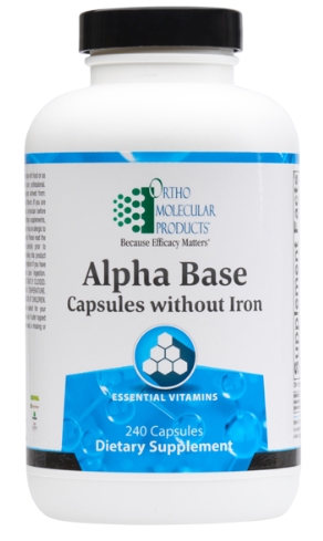 Alpha Base Capsules With Iron